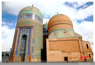 آسمان صاف و هوای خنک در  اردبیل