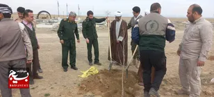 جریان‌سازی برای آینده‌ای سبز و ماندگار با کاشت نهال در صالح آباد