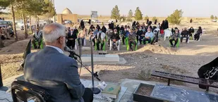برگزاری یادواره شهدای بخش بیارجمند شاهرود+ تصاویر