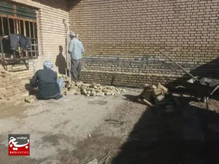 تعمیر منزل مسکونی برای یک خانواده نیازمند در روستای تنگه آبادان