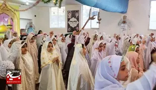 برگزاری جشن دختران روزه اولی&zwnj; بسیجی شهرستان بروجرد