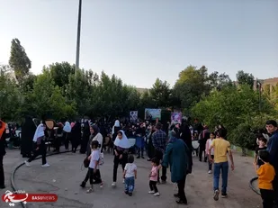 شرکت در مراسم حجاب و عفاف شهر سمیرم