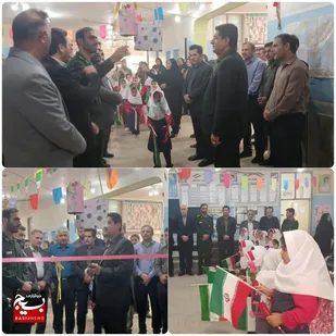 نواختن زنگ ایثار و مقاومت و جشن شکوفه&zwnj;ها در مدارس شهرستان اندیکا
