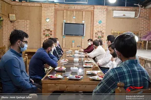 حضور  فرمانده بسیج صندوق بازنشستگی فولاد در خبرگزاری بسیج