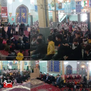 جشن انقلاب در روستای بردبر