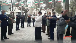 از برگزاری ورزش صبحگاهی سالمندان تا پیاده روی خواهران بسیجی در سرخه