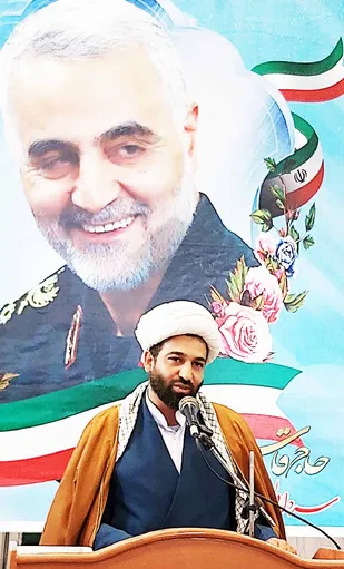 تشریح آداب ورود به  ماه محرم توسط مسئول دفتر نمایندگی ولی فقیه در ناحیه مقاومت بسیج  سپاه شهرستان راور