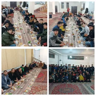 جشن عهد بندگی دانش آموزان به شهر تاریخی بسطام رسید