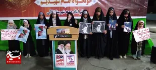 لالی یک&zwnj;صدا در خون&zwnj;خواهی امام شهید