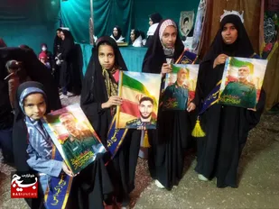 کودکان زاهدانی یاد شهیدان زنده کردند
