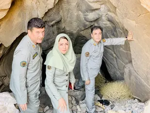 کشف غاری تازه در دل کوه&zwnj;های باینگان