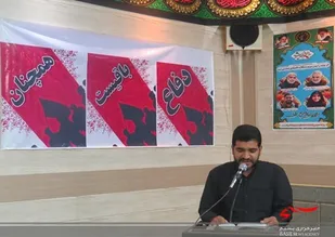 جناب سرهنگ بخشی به روایت گری هفته دفاع مقدس وروایت زمانه پرداختند