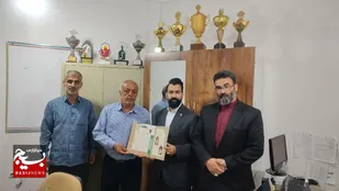 انتصاب رؤسای هیئت&zwnj;های زورخانه&zwnj;ای و والیبال بسیج سپاه کربلا مازندران