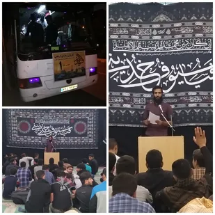 اعزام کاروان دانشجویان دانشگاه صنعتی شاهرود به اربعین حسینی+ تصاویر