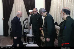 دیدار سردار غیب&zwnj;پرور با خانواده شهیدان &laquo;تقوی&zwnj;طلب&raquo;