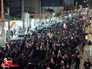 حضور و تجمع ملت داغدار ایران در سراسر استان البرز + تصاویر