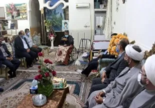دیدار از خانواده معظم شهدای کارمند در زابل
