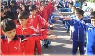 نواخته شدن زنگ ورزش در مدارس شاهرود