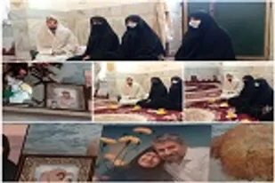 دیدار با خانواده شهید رضا عالی در زاهدان