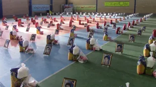 توزیع مبلغ 350 میلیون تومان کمک های نقدی و غیر نقدی در سرایان