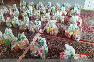دومین مرحله کمک مومنانه در روستای گنج تپه برگزار شد
