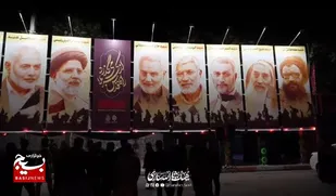 ساخت و افتتاح بزرگترین دیوارنگار مقاومت مازندران