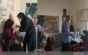 اجرای ویزیت رایگان در روستای چشمه گچ دهستان جلالوند کرمانشاه