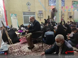 مراسم قرائت مناجات شعبانیه در اشکفتک