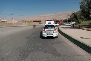برگزاری رژه خودرویی در آرادان