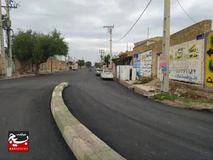 بهسازی و  آسفالت ۳۰۰ هزار متر مربع از معابر و خیابان های گتوند
