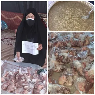 نذر مهربانی در منطقه عشایری گلوگرد