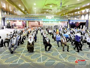 تکریم از پیشکسوتان جهاد و شهادت در قائم شهر