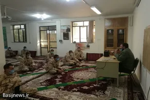 برگزاری کلاس آموزشی سربازان سپاه قهاوند