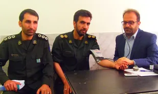 برپایی ایستگاه سلامت در سپاه شهرکرد