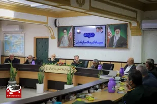 جلسه هم انديشي سرداران و فرماندهان پیشکسوت جهاد و شهادت استان مازندران
