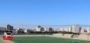 بهره برداری زمین چمن مصنوعی مجموعه شهید قربانی اهواز