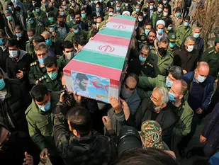 پیکر شهید مدافع حرم &laquo;امیرعلی محمدیان&raquo; تشییع شد