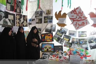 نمايشگاه دست&zwnj;آوردهاي چهل سالگي بسيج گلپايگان