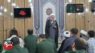 مراسم شهادت حضرت جواد الائمه (ع) امام محمد تقی علیه السلام در ناحیه مقاومت بسیج امام حسین (ع) اهواز برگزار گردید