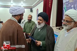 تجلیل از خدمات حجت الاسلام مهدوی منش و معرفی مسئول جدید دفتر نمایندگی ولی فقیه در سپاه کنگان