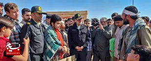 بازدید فرمانده کل فراجا از یادمان شهدای کانال کمیل و حنظله