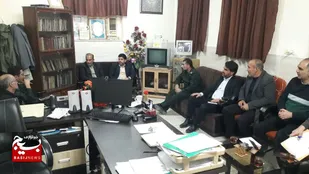 برگزاری نشست قرارگاه محرومیت زدایی بیارجمند+ تصاویر