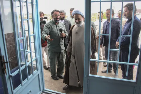 بازدید حجت الاسلام پناهیان از اردوی جهادی منتظران خورشید