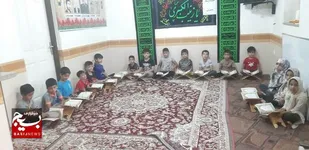 برگزاری کلاس های قرآنی ویژه نونهالان در روستای عالی چنگی