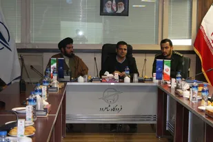 برگزاری جلسه تکریم و معارفه فرمانده پایگاه بسیج معراج فرودگاه شاهرود+تصاویر