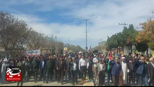 حضور حماسی مردم انقلابی و ولایتمدار شهرستان جوین در راهپیمایی روز قدس&nbsp;+عکس و فیلم