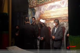مراسم تجلیل از خیرین و رابطین محله در سرخه برگزار شد