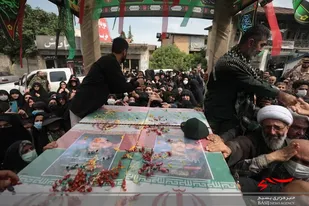 پرواز کبوتران خونین بال حرم در آسمان میاندورود