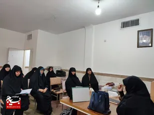 برگزاری نشست قرارگاه تعالی زن و خانواده در حوزه بسیج ریحانه النبی(س) قم