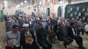 همایش رزمندگان و ایثارگران دفاع مقدس با حضور میهمان لبنانی در جغتای برگزار شد